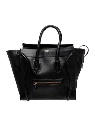 Celine Leather Luggage Mini