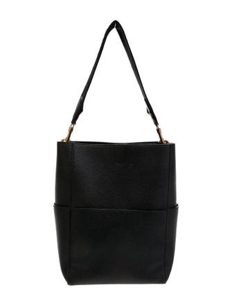 Celine Leather Seau Sangle