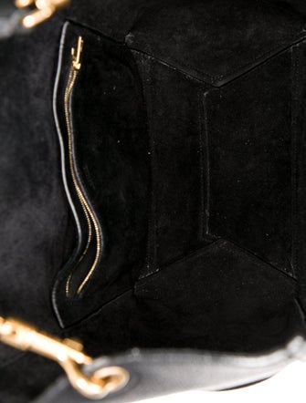 Celine Leather Seau Sangle