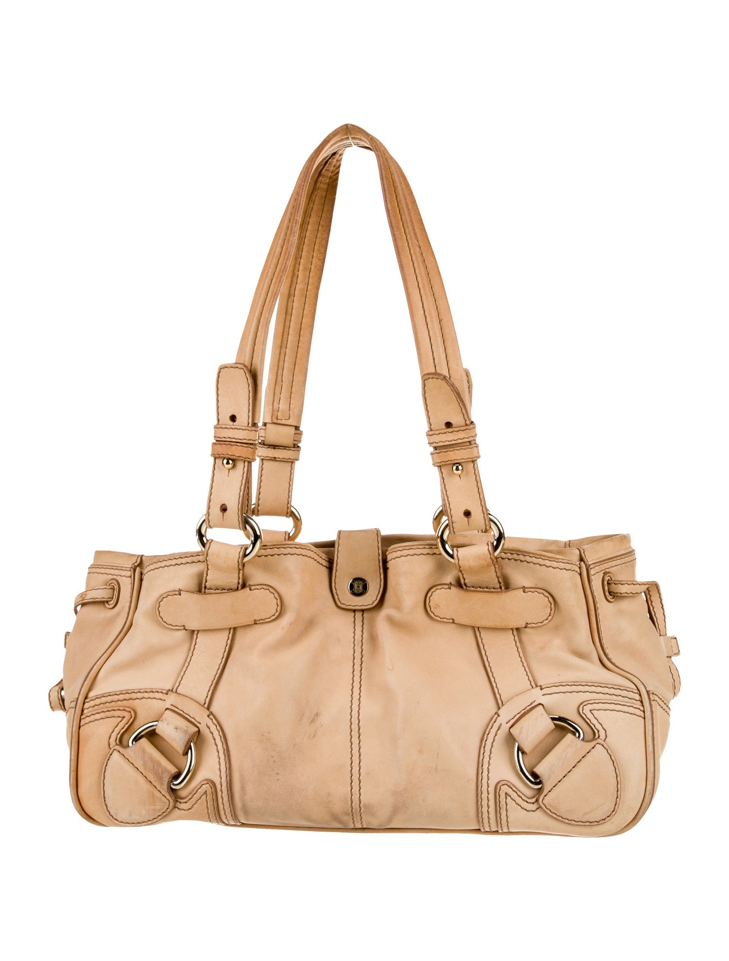 Celine Leather Shoulder Bag