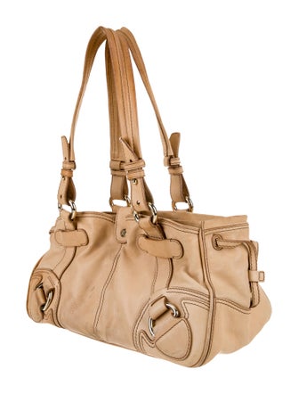 Celine Leather Shoulder Bag