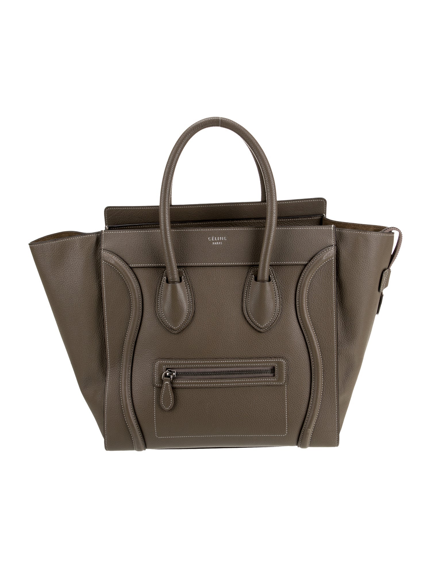 Celine Leather Luggage Mini