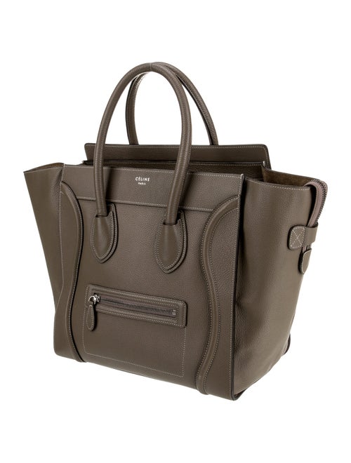Celine Leather Luggage Mini