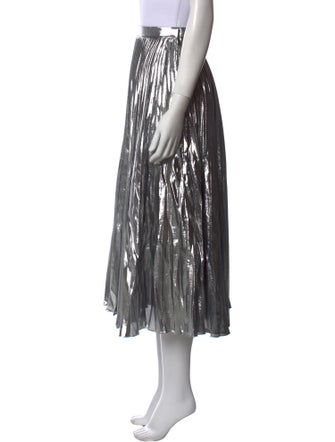 Celine Silk Midi Length Skirt