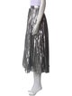 Celine Silk Midi Length Skirt