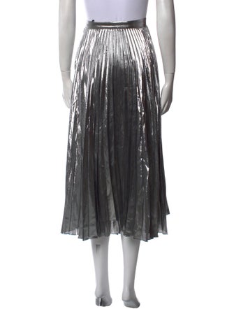 Celine Silk Midi Length Skirt