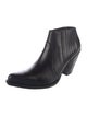 Celine Embossed Leather Rain Boots