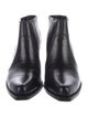 Celine Embossed Leather Rain Boots
