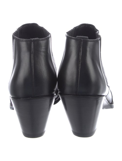 Celine Embossed Leather Rain Boots