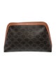Celine Women's Triomphe Large Cosmetic Pouch
