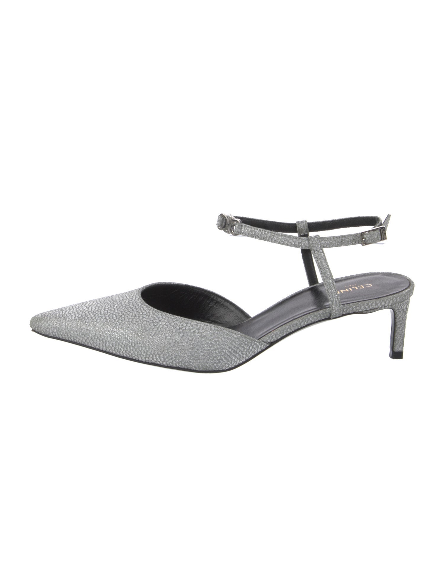 Celine Glitter Mules