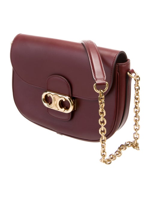 Celine Leather Chain Maillon Triomphe