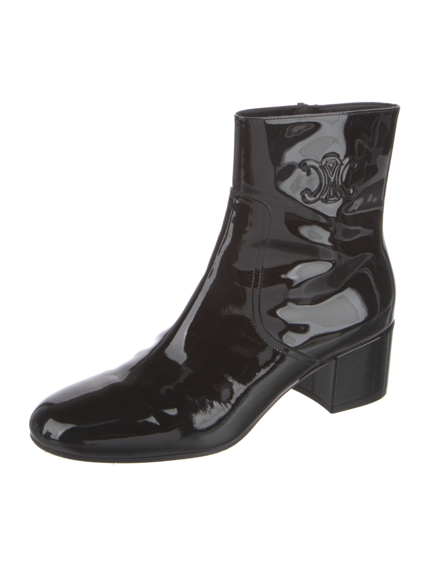 Celine Patent Leather Boots