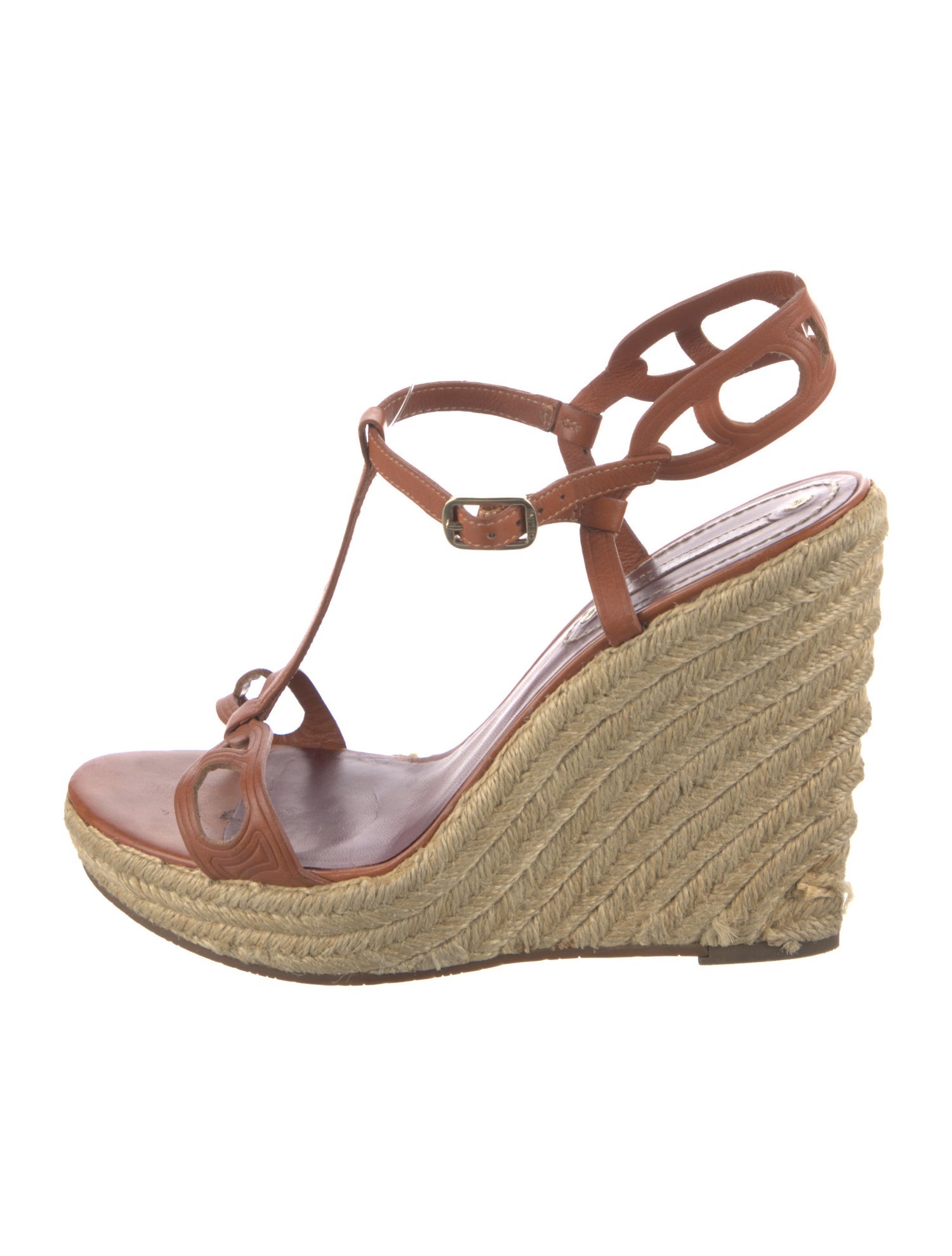 Celine Vintage Leather Espadrilles