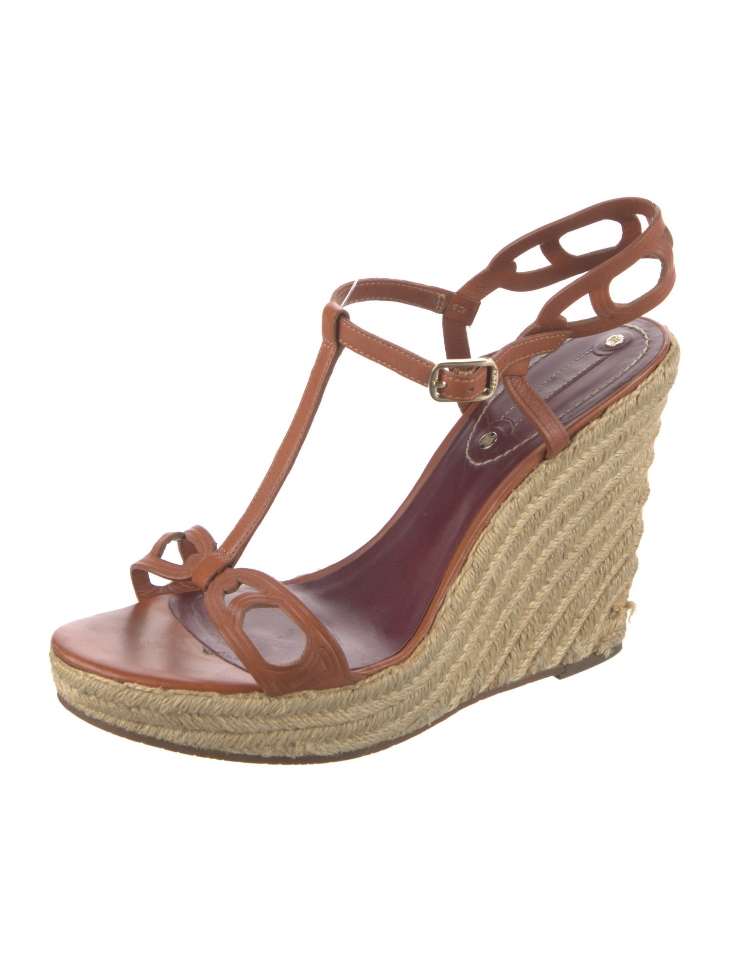 Celine Vintage Leather Espadrilles