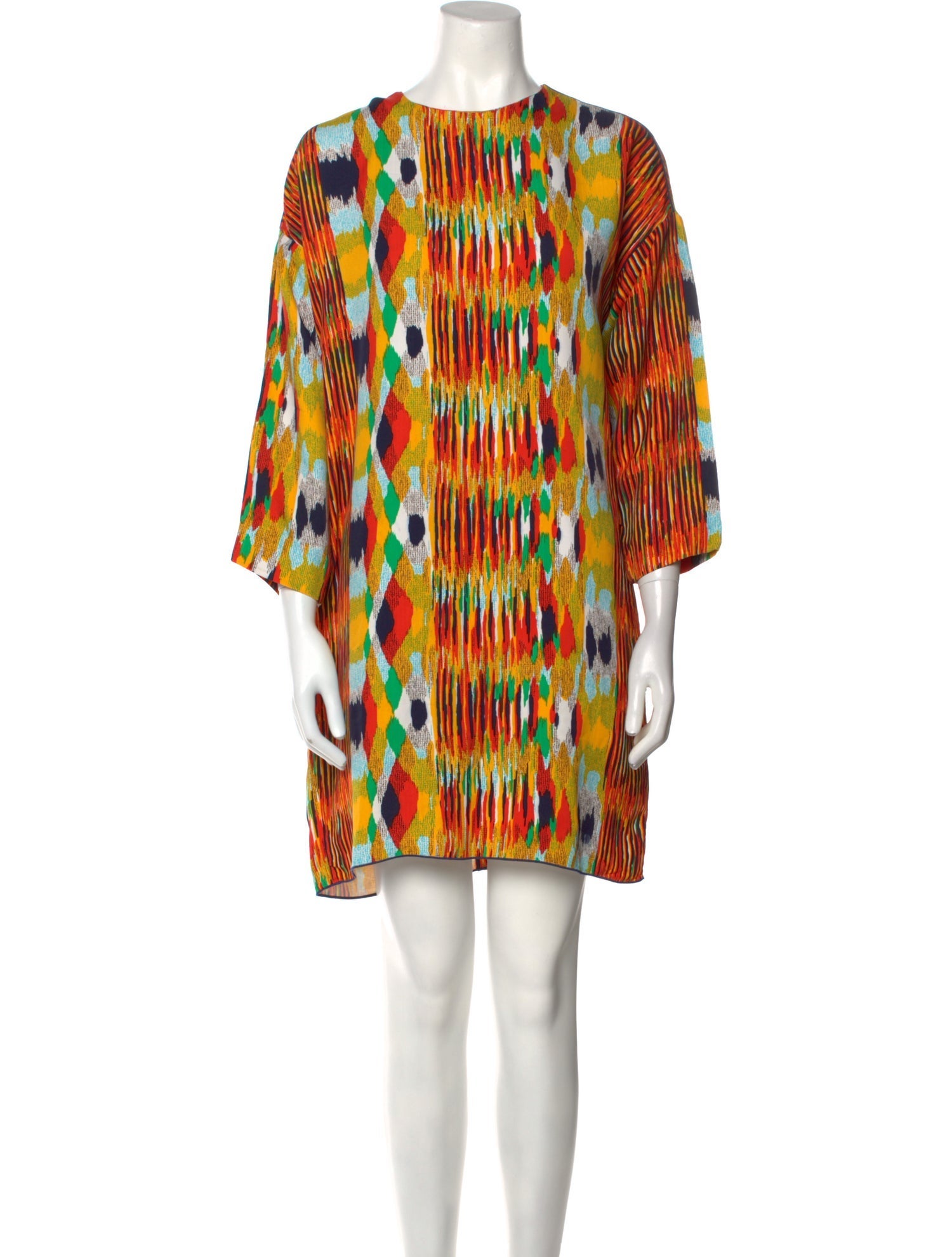 Celine Printed Mini Dress