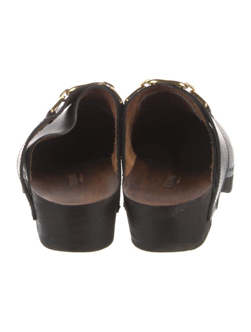 Celine Triomphe Leather Mules