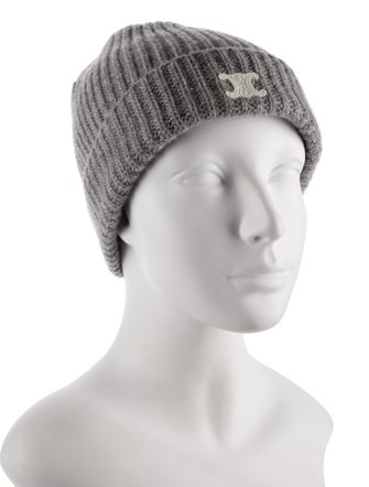 Celine Triomphe Cashmere Beanie