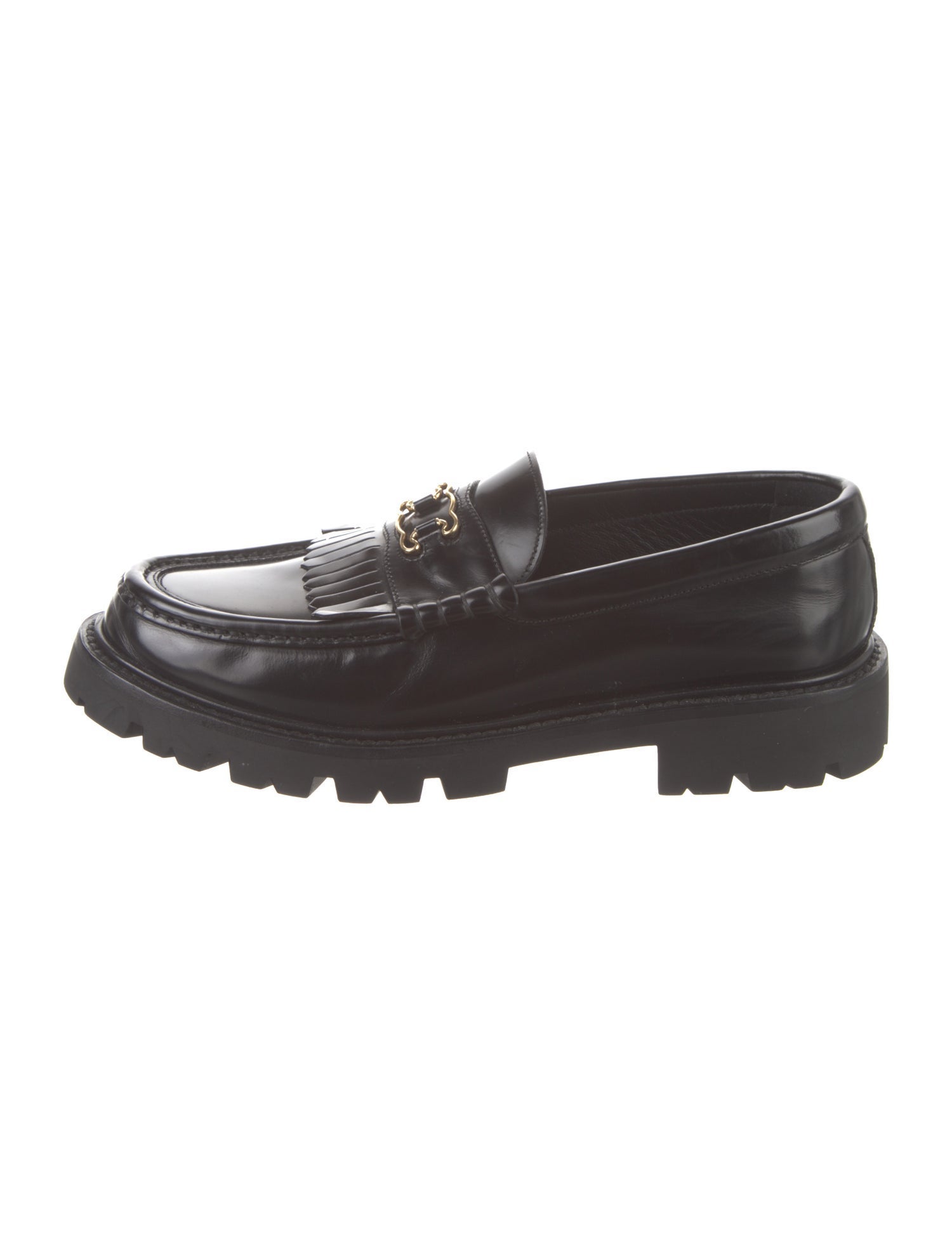 Celine Margaret Triomphe Triomphe Loafers