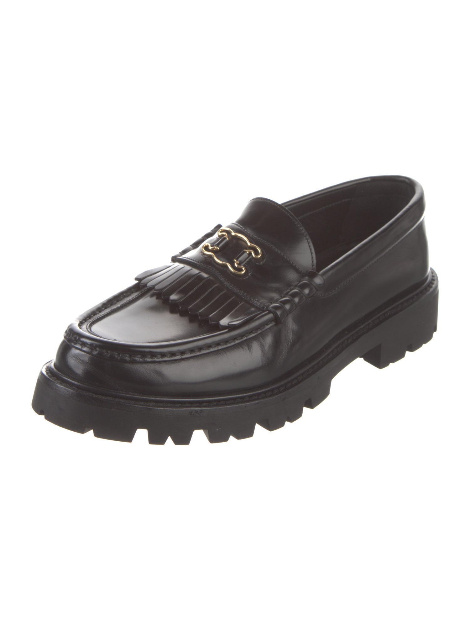 Celine Margaret Triomphe Triomphe Loafers