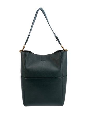 Celine Leather Seau Sangle