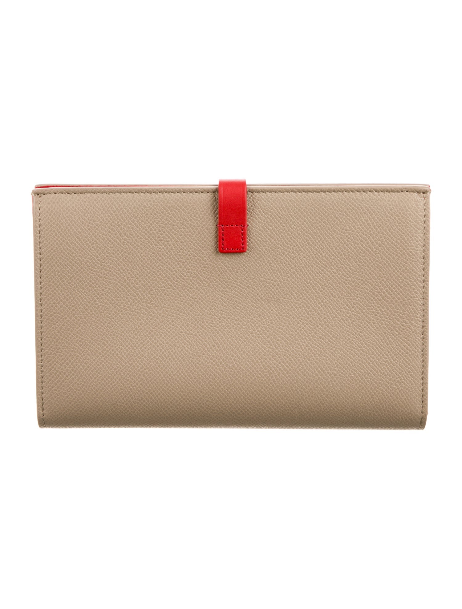 Celine Multifunction Strap Wallet Leather French Purse