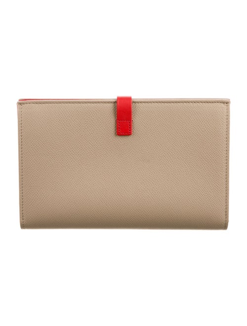 Celine Multifunction Strap Wallet Leather French Purse