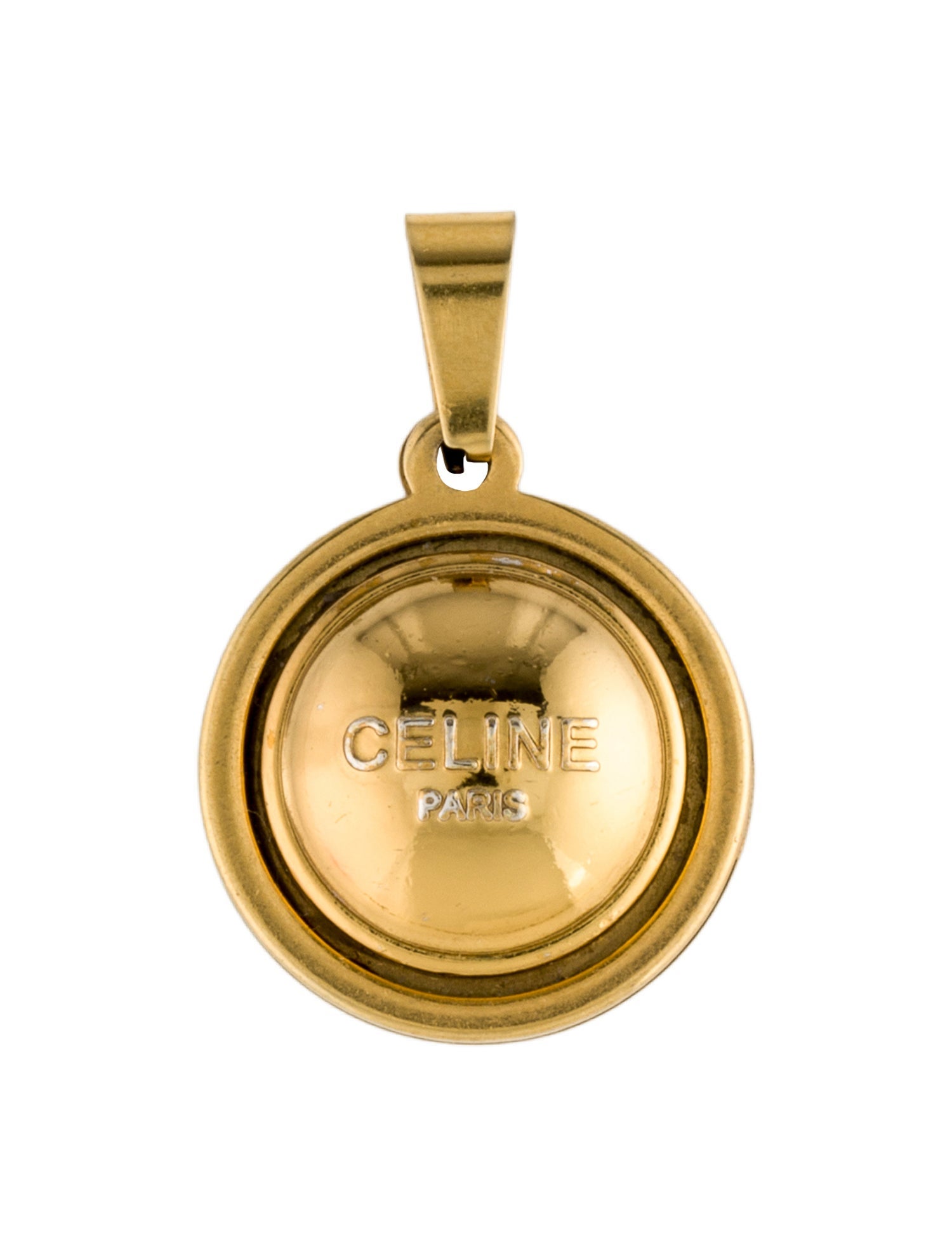 Celine Minimalistic Logo Pendant