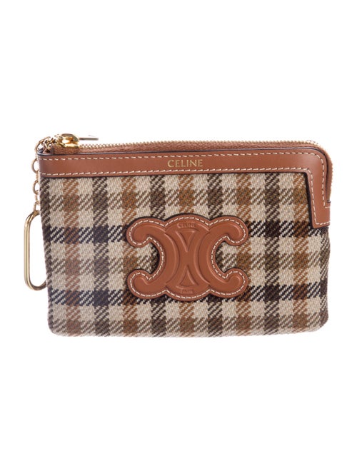 Celine Canvas Printed Wallet