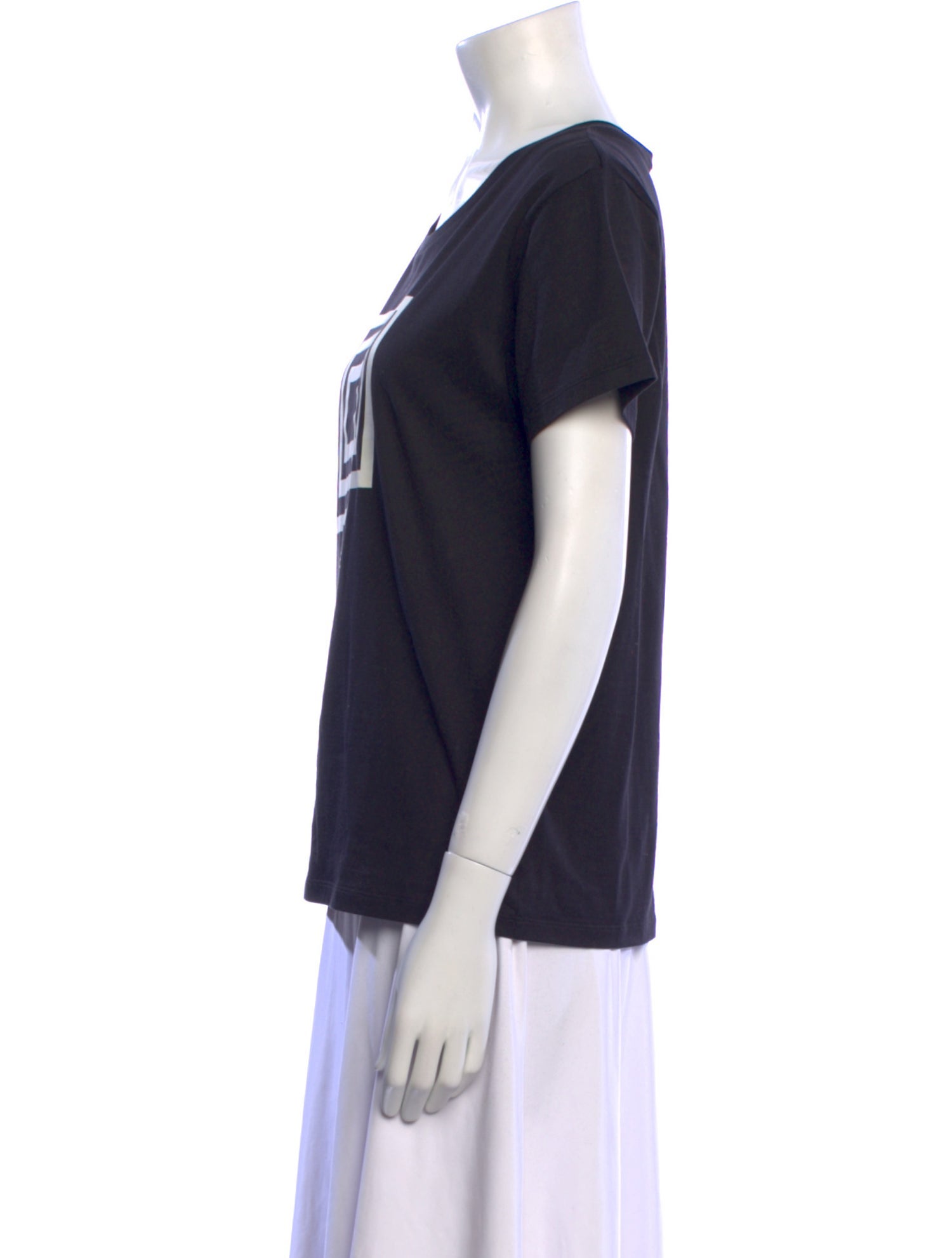 Celine Graphic Print Crew Neck T-Shirt