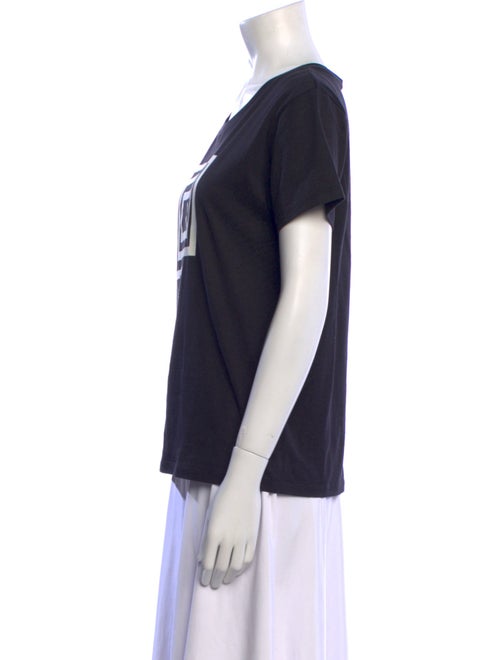 Celine Graphic Print Crew Neck T-Shirt