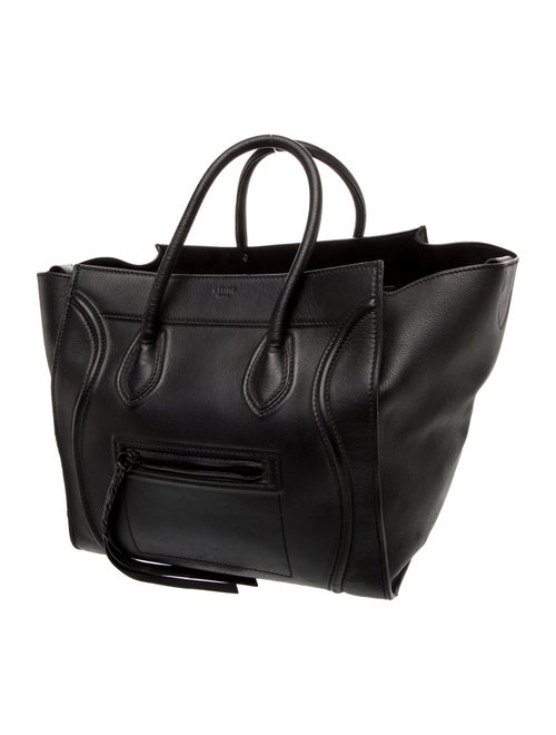 Celine Leather Luggage Phantom Medium