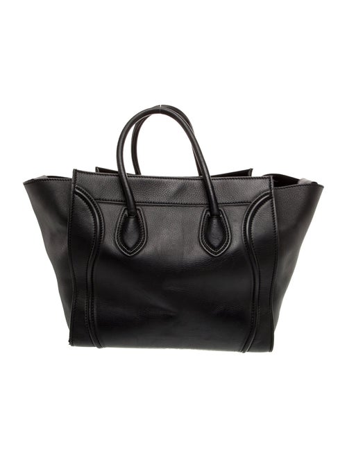 Celine Leather Luggage Phantom Medium