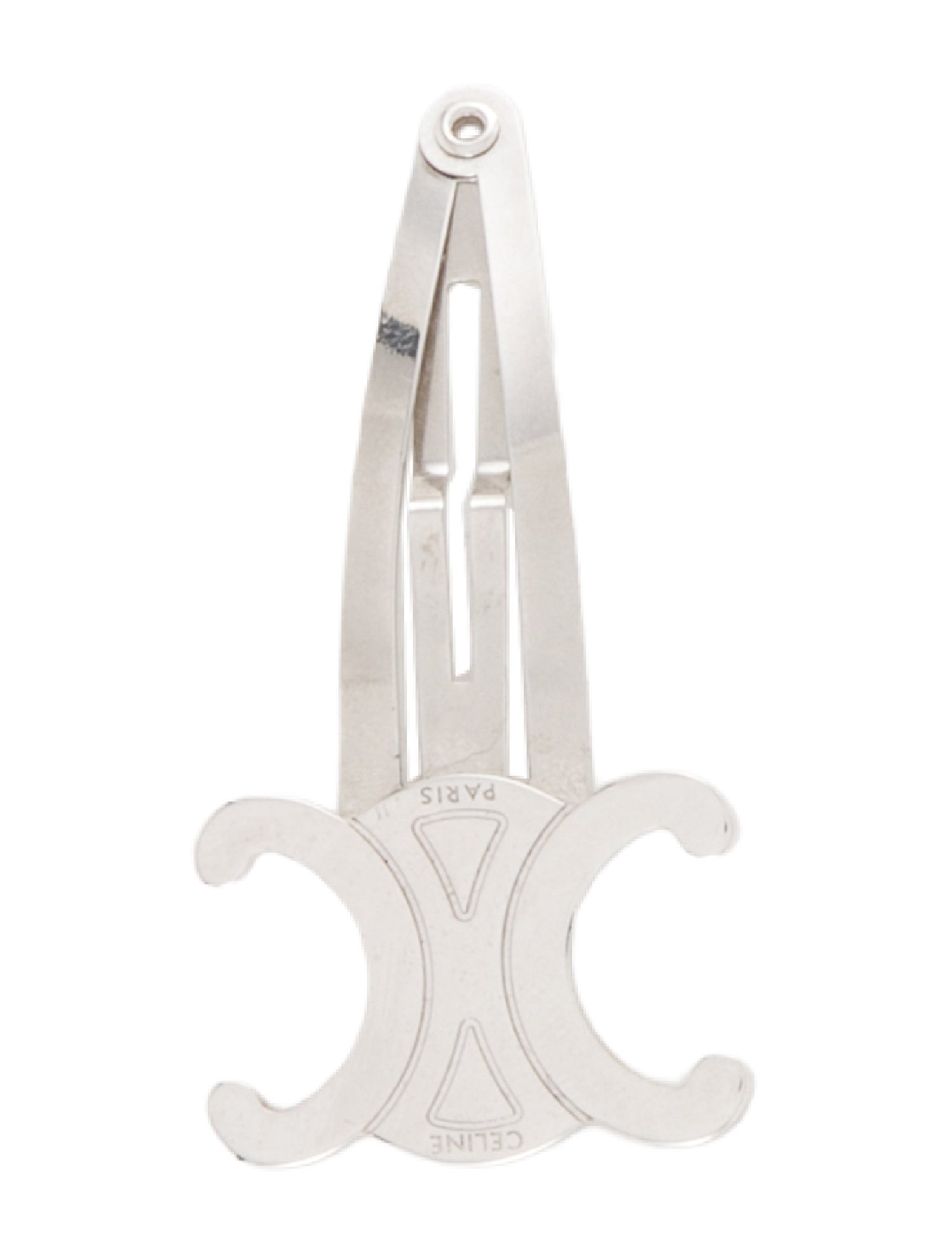Celine Logo Hair Clip