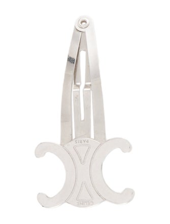 Celine Logo Hair Clip