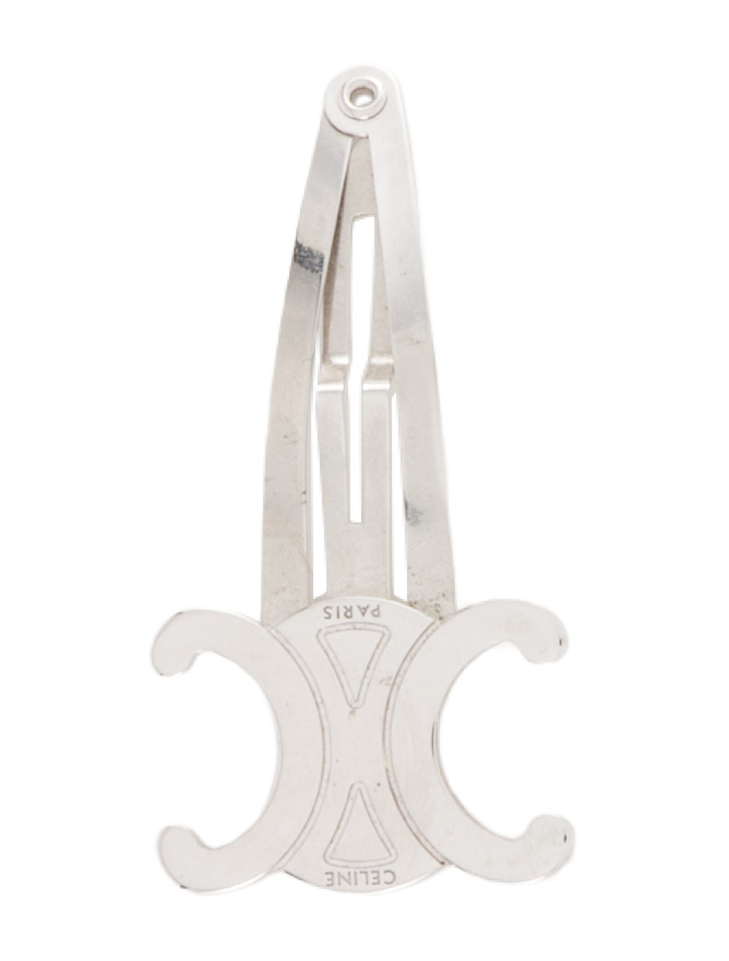 Celine Logo Hair Clip