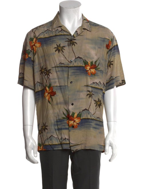 Celine Printed Short Sleeve Shirt