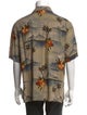 Celine Printed Short Sleeve Shirt