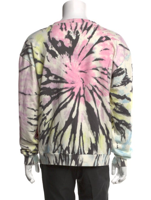 Celine Tie-Dye Print Crew Neck Sweatshirt