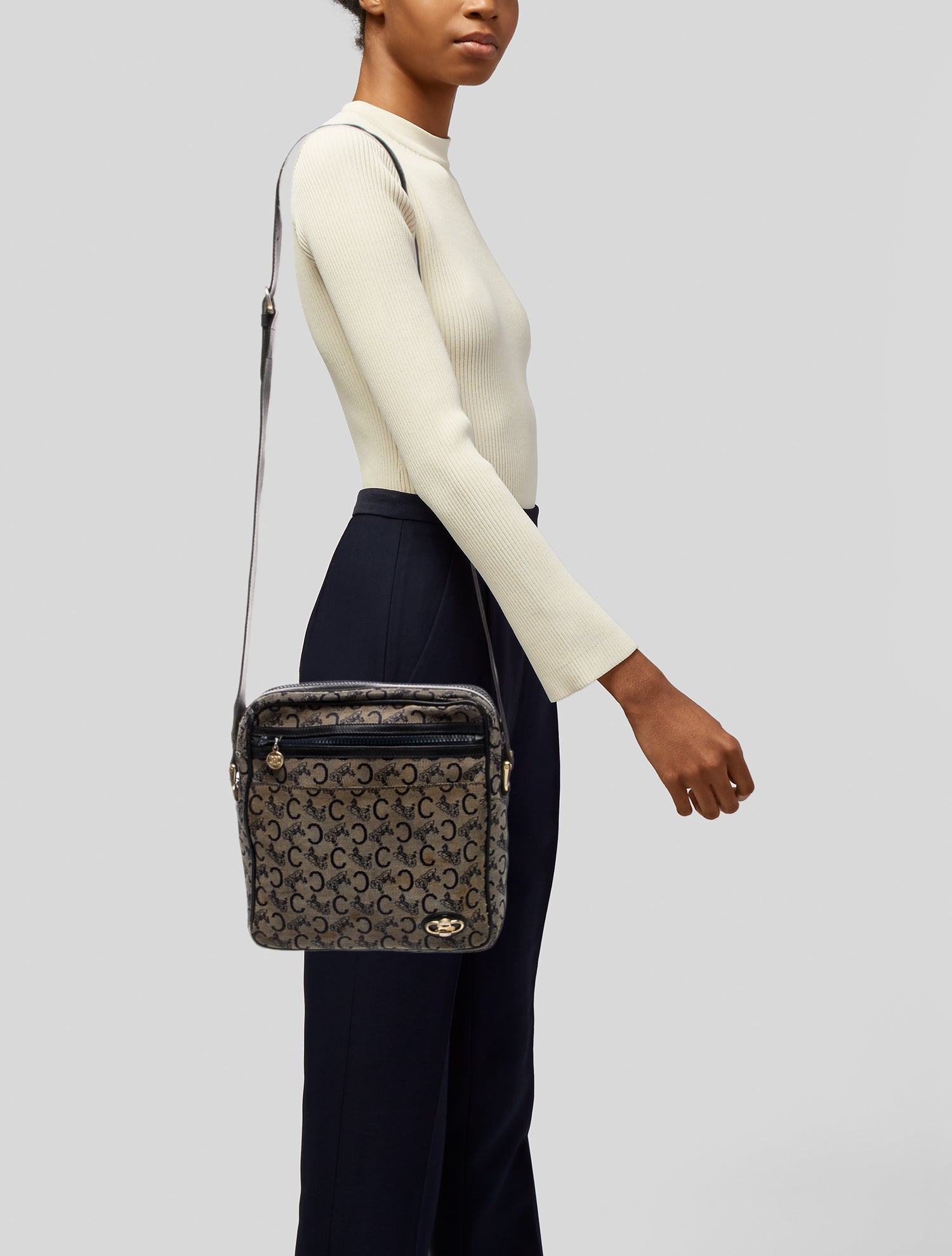 Celine C Carriage Crossbody Bag