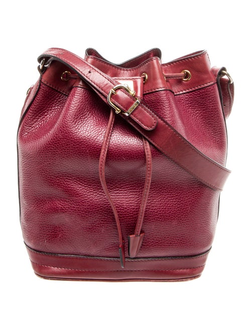 Celine Leather Bucket Bag