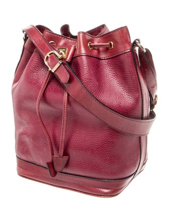 Celine Leather Bucket Bag