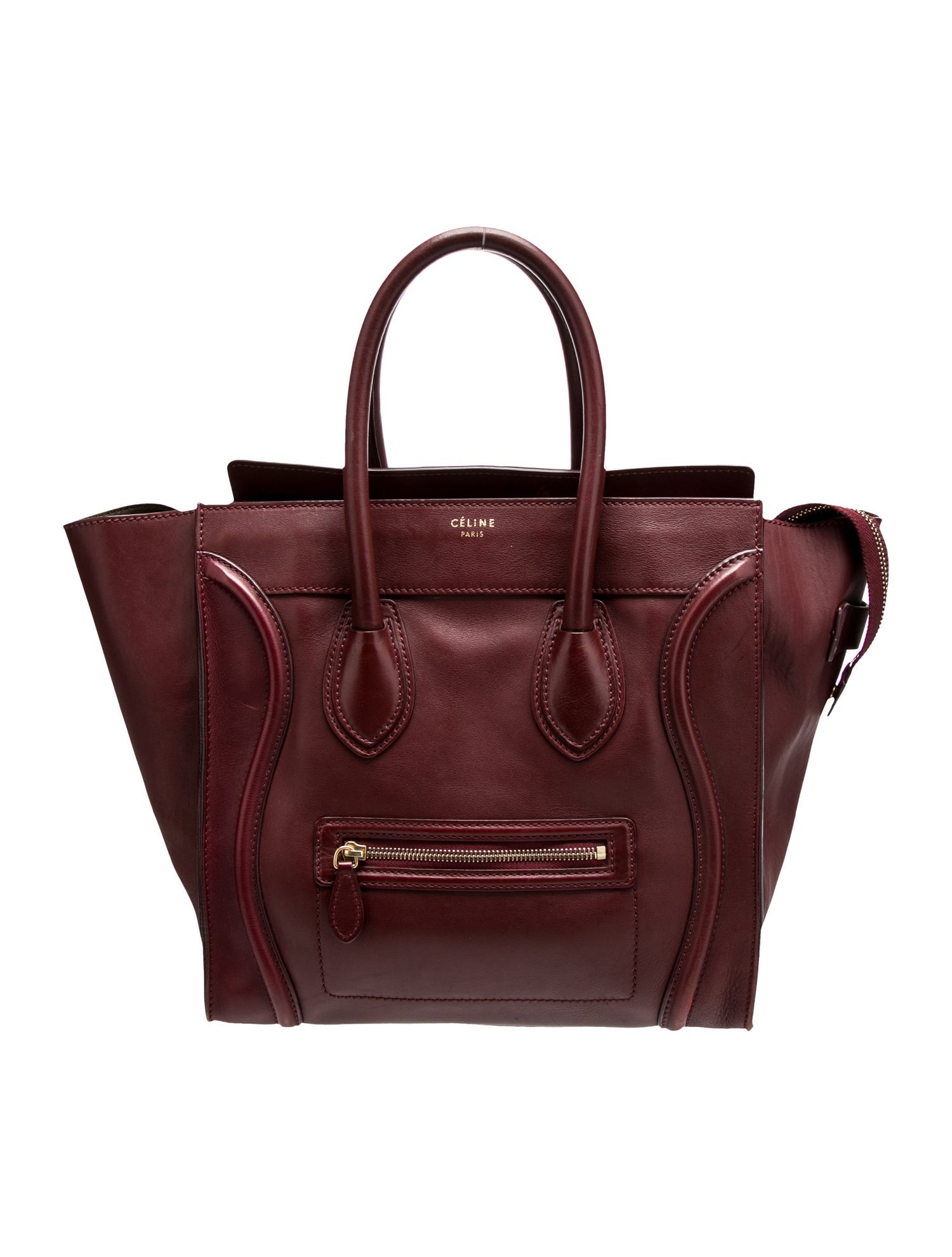 Celine Leather Luggage Mini