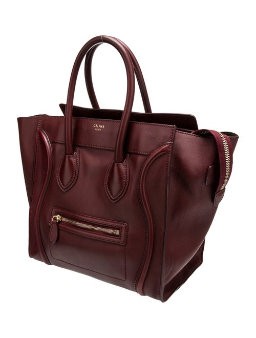 Celine Leather Luggage Mini