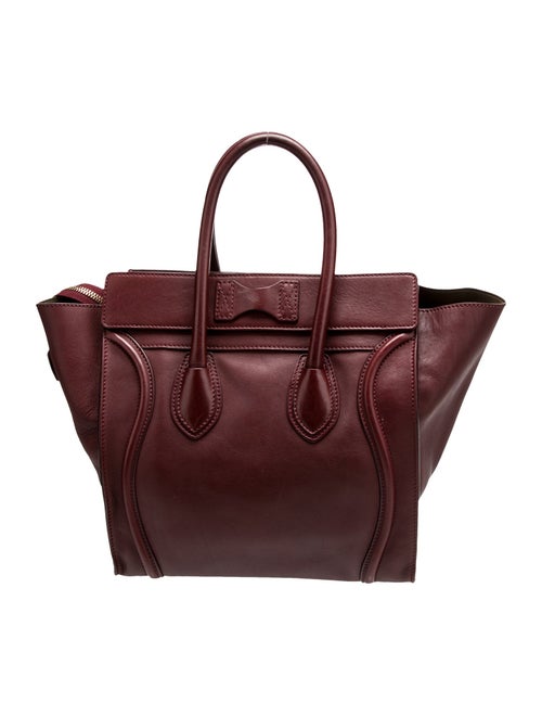 Celine Leather Luggage Mini