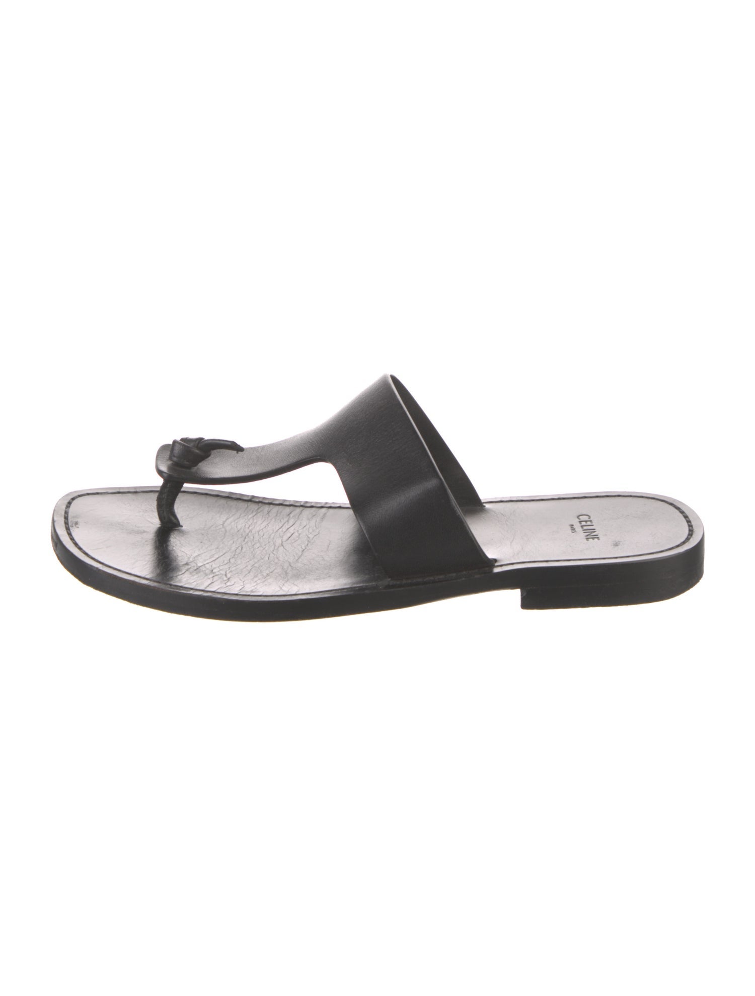 Celine Leather Slides