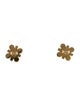 Celine Strass Daisy Stud Earrings