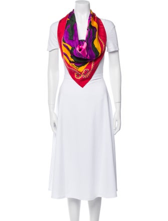 Celine Silk Printed Scarf