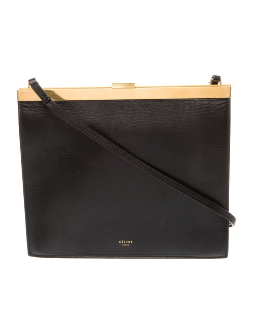 Celine Leather Clasp Mini