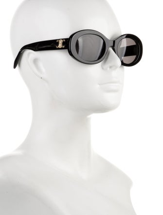Celine Round Tinted Sunglasses